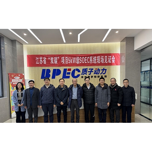 質子動力5kW級SOEC系統順利見證驗收，即將交付